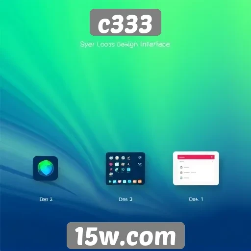 Evolução do design de interface do c333